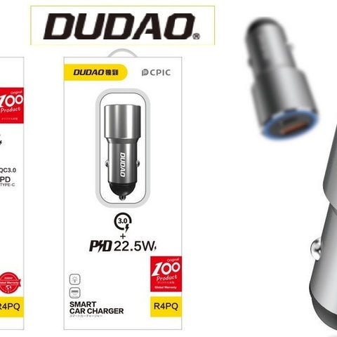 Зарядно за Запалка - DUDAO- -USB+Type C