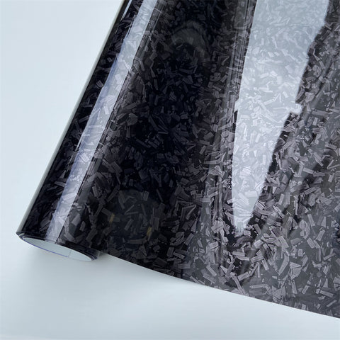 Фолио Forged Carbon Black Gloss - 1.52м. х 1м.