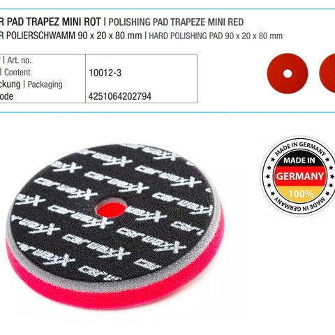 Car Waxx 10012-3 Гъба Твърда 90x20x80mm -  2бр/к-т