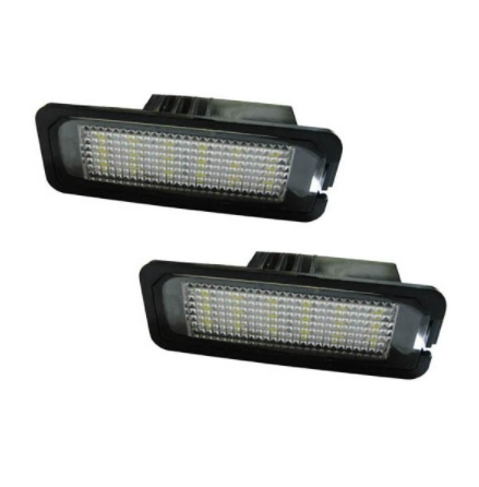 LED ПЛАФОНИ ЗА РЕГИСТРАЦИОНЕН НОМЕР ЗА VW LUPO / POLO / NEW BEETLE / GOLF 4 / GOLF 5 / PASSAT CC / PHAETON