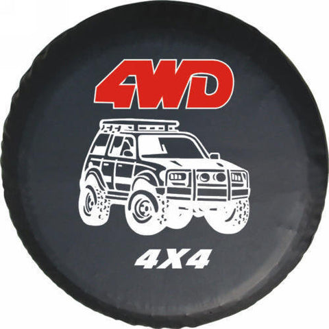Калъф за резервна гума 4WD 15 ЦОЛА, 16 ЦОЛА