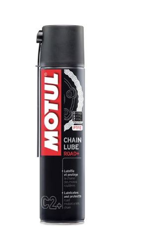 Смазка / ГРЕС за о-пръстен и вериги Motul Chain Lube Road Plus Spray C2+ 400ml бял