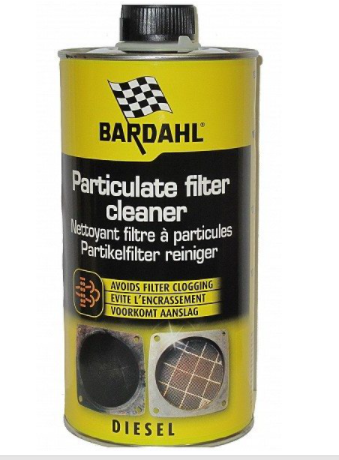 Bardahl - Particulate filter cleaner - Почистване на филтър за твърди частици