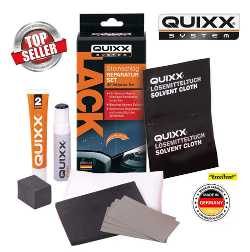 Комплект за заличаване Следи от Камъчета Сив цвят Quixx 10298 Stone Chip Repair Kit Silver