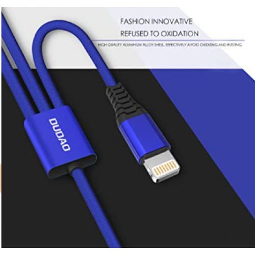 КАБЕЛ ЗА ЗАРЕЖДАНЕ НА ТЕЛЕФОН 3in1 DUDAO УСИЛЕН