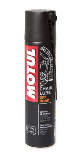 Смазка за вериги, крос, ендуро Motul Chain Lube Off Road Yellow 400 мл аерозол C3