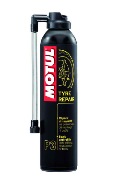 TYRE REPAIR P3 Препарат за поправка на спукани гуми Motul Tyre Repair 300ml