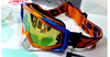 Очила мотор - MX GOGGLE - Оранжеви - 3479 подходящи за: мото очила, крос, ендуро, атв, вело, ски, сноуборд и др.