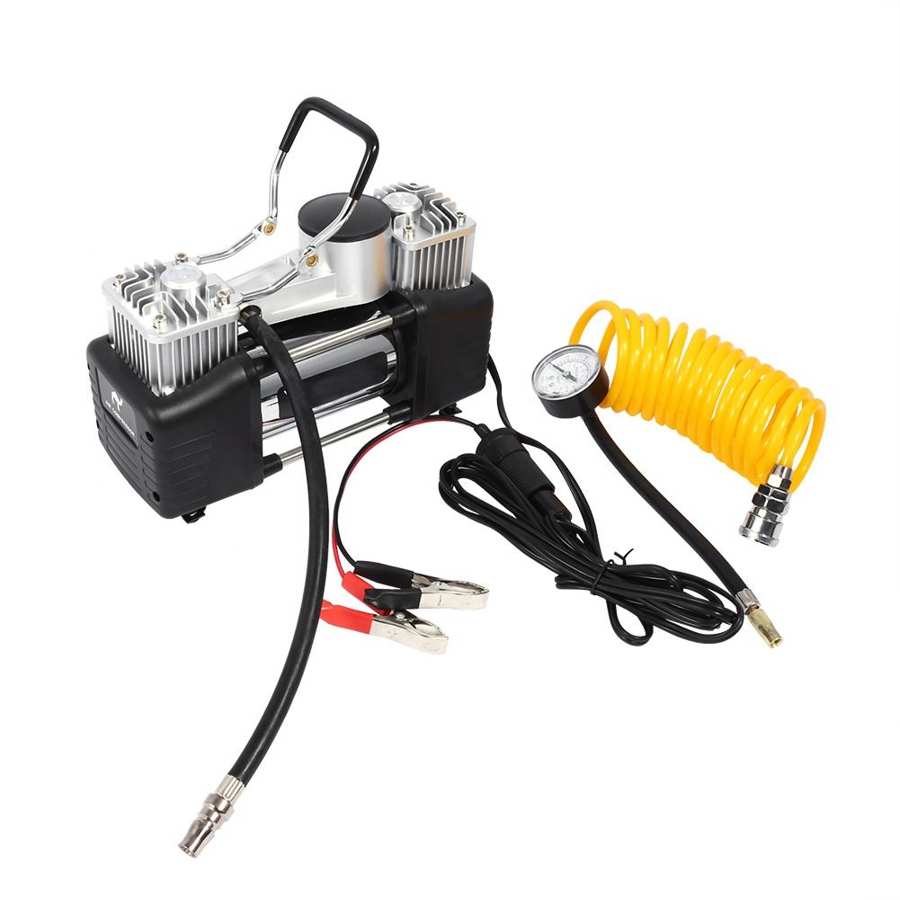 Компресор Двубутален с лампа 12V