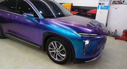 Фолио Diamond Pearl Aurora Blue - 1.52м. х 1м.
