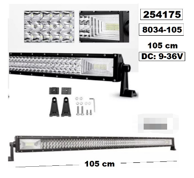 ПРАВ ЛЕД БАР / LED BAR 594W - 105СМ