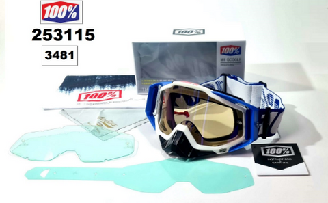Очила мотор - MX GOGGLE - Сини - 3481 подходящи за: мото очила, крос, ендуро, атв, вело, ски, сноуборд и др.
