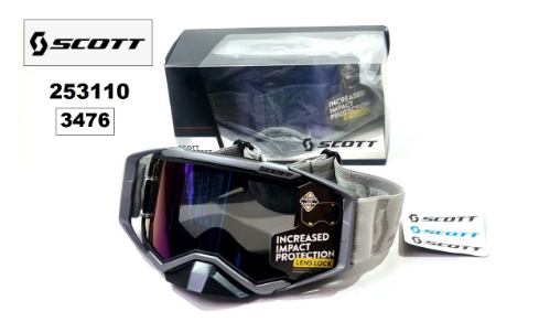 Очила мотор -SCOTT- 3476 подходящи за: мото очила, крос, ендуро, атв, вело, ски, сноуборд и др.