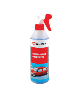 Размразяващ спрей ЗА АВТОСТЪКЛА -  WURTH 500ML