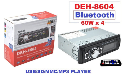 Радио с MP3 плейър с блутут + USB (DEH-8604)
