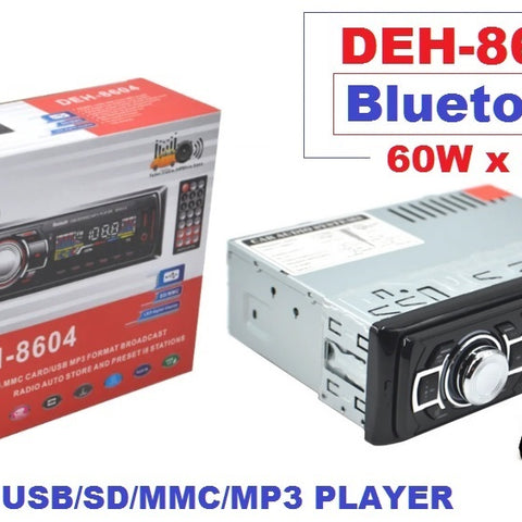Радио с MP3 плейър с блутут + USB (DEH-8604)